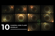 Camera Lens Flare Overlay, a Texture Graphic by Pitchlook.Studio (Thumbnail 2 of 2)