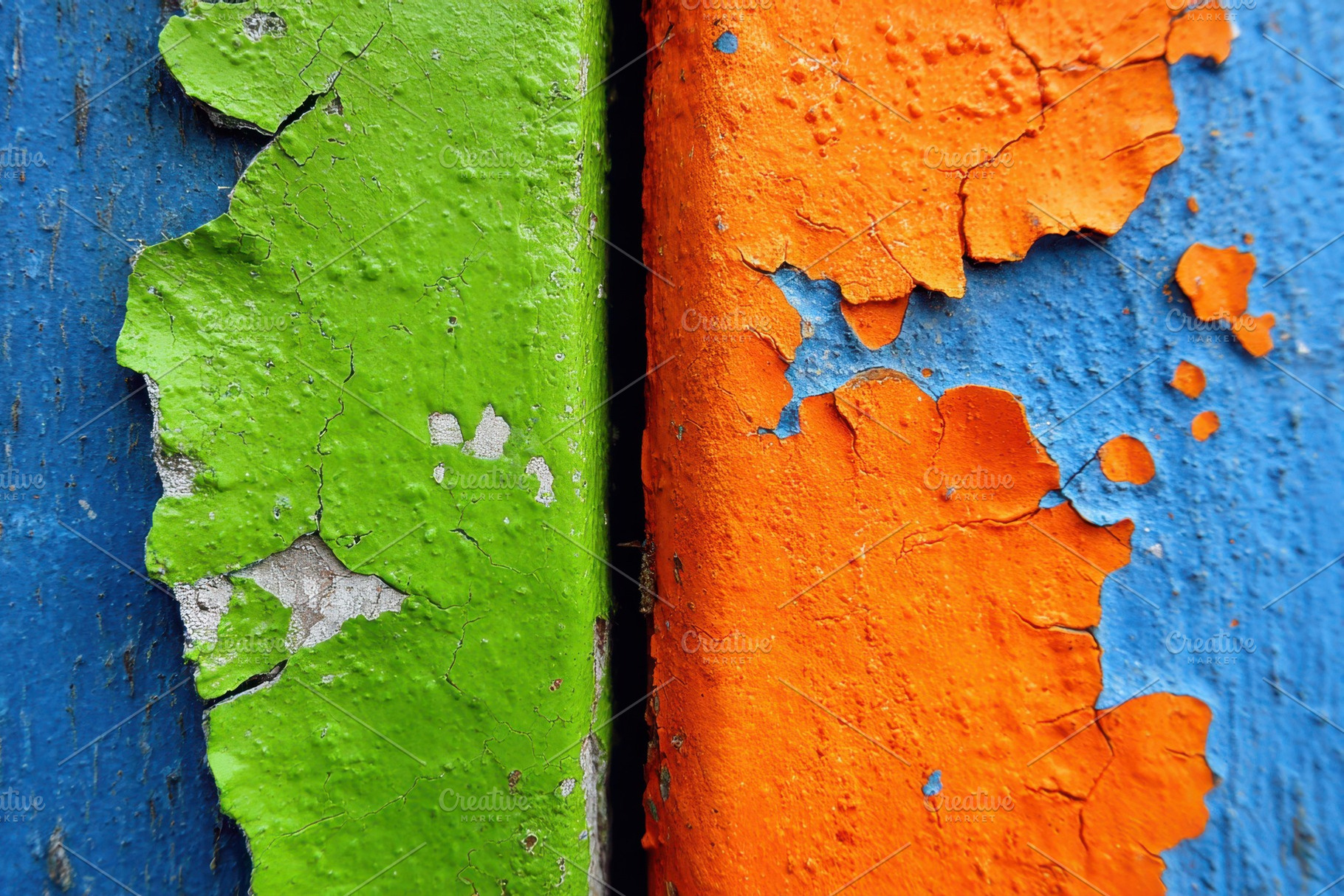 Peeling paint textured wall background, a Background Photo by AlyaAnd