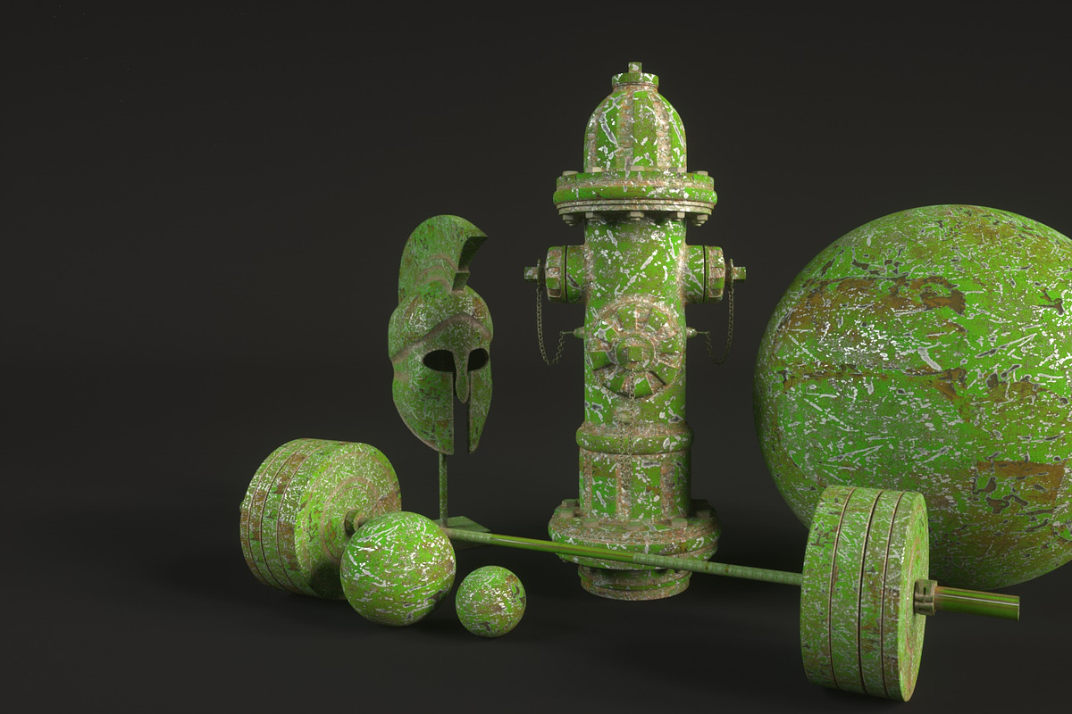 60 Metal Materials for C4d Octane, a Textures & Material 3D Model by 3DTreatment (Photo 46 of 88)