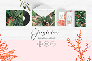 Jungle Luxe Tropical Print Patterns