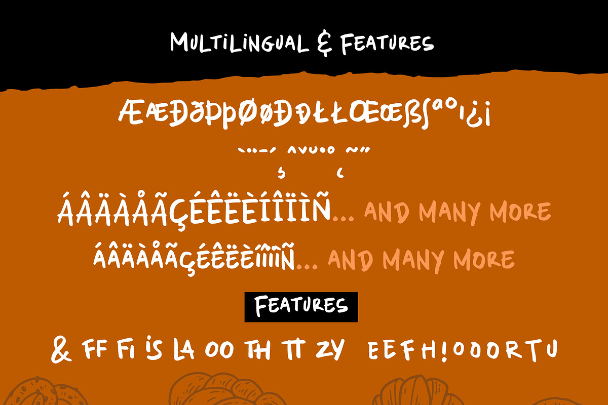 Quick Scribble - Food Base Font, a Handwritten Font by Inviline.co (Photo 10 of 12)