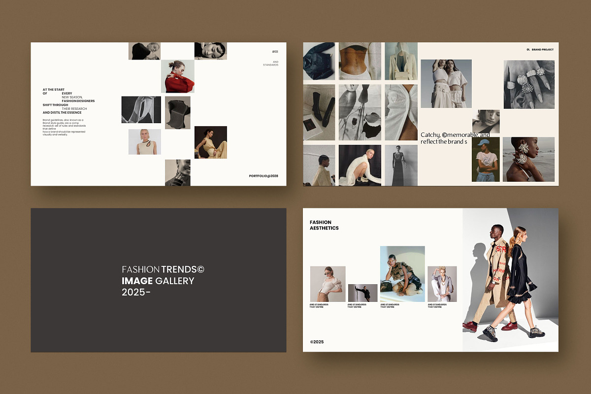 Fashion Art Direction Template, a Presentation Template by Studio Industry (Photo 3 of 8)