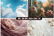 Romantic & Dreamy Photo Backdrops, a Background Graphic by PrintHaven Designs (Thumbnail 2 of 12)