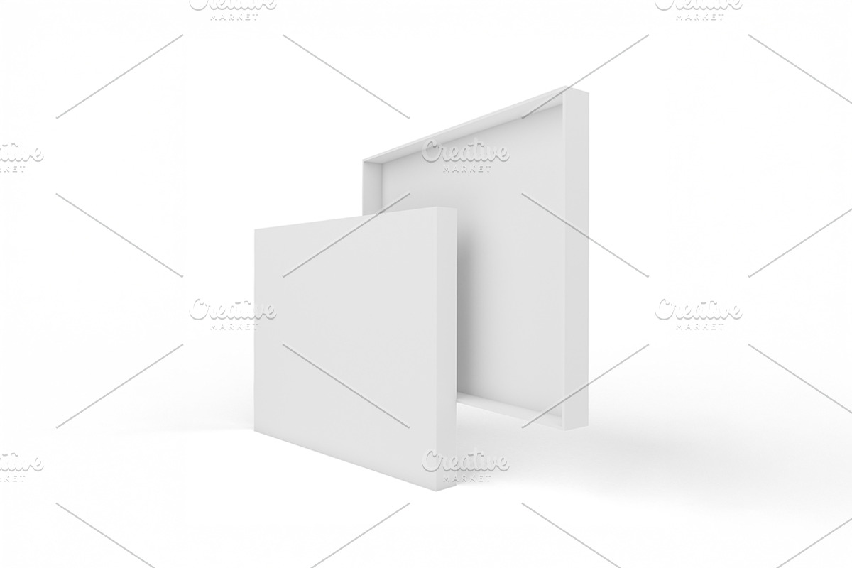 Chocolate Box Mockup, a Packaging Mockup by Qaleb Studio (Photo 2 of 2)