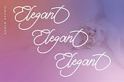 Theodore - Handwritten Script font, a Handwritten Font by Badsign Type (Thumbnail 4 of 6)