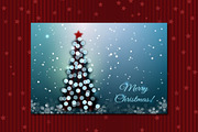 5 Christmas Backgrounds, an Illustration by Sunny Design (Thumbnail 2 of 5)