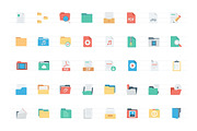 88 Flat Files and Folders Icons, a Duotone Icon by Creative Stall (Thumbnail 2 of 3)
