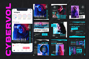 CYBERVOL - Fashion Urban Instagram, a Social Media Template by Meliora Studio (Thumbnail 1 of 6)