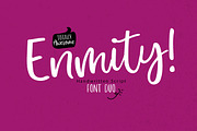 enmity, a Script Font by Artstudio (Thumbnail 1 of 5)