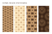 Tribe of the Sun. Boho collection, a Texture Illustration by katieromanoff_art (Thumbnail 9 of 14)