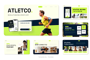 Sport Apps Keynote, a Presentation Template by Pixslides (Thumbnail 2 of 4)