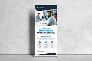 Corporate Business Roll Up Banner