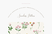 Clover Wildflower Seamless Pattern P, a Pattern Graphic by Pati Charm Studio (Thumbnail 2 of 8)