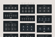 Tenebris Wireframe Kit, a Wireframe Template by Milos Knezevic (Thumbnail 7 of 17)