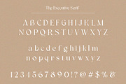 The Executive Casual, a Serif Font by Fontsgood (Thumbnail 6 of 13)