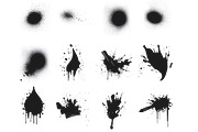 Splash Splatter Marks Set 3 Stamps, a Brush Add-On by Disasterology Ink (Thumbnail 9 of 10)