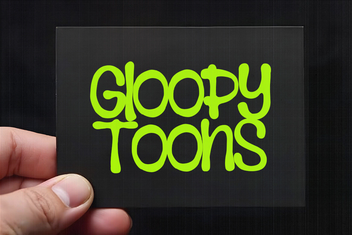 Gloopy Toons, a Handwritten Font by Fargun Studio (Photo 14 of 14)