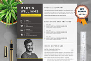 Resume/CV Bundle | 200+ for $29, a Resume Template by ResumeInventor (Thumbnail 183 of 207)