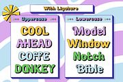 Zeoy - Retro Display Font, a Handwritten Font by trabaskriya (Thumbnail 4 of 8)