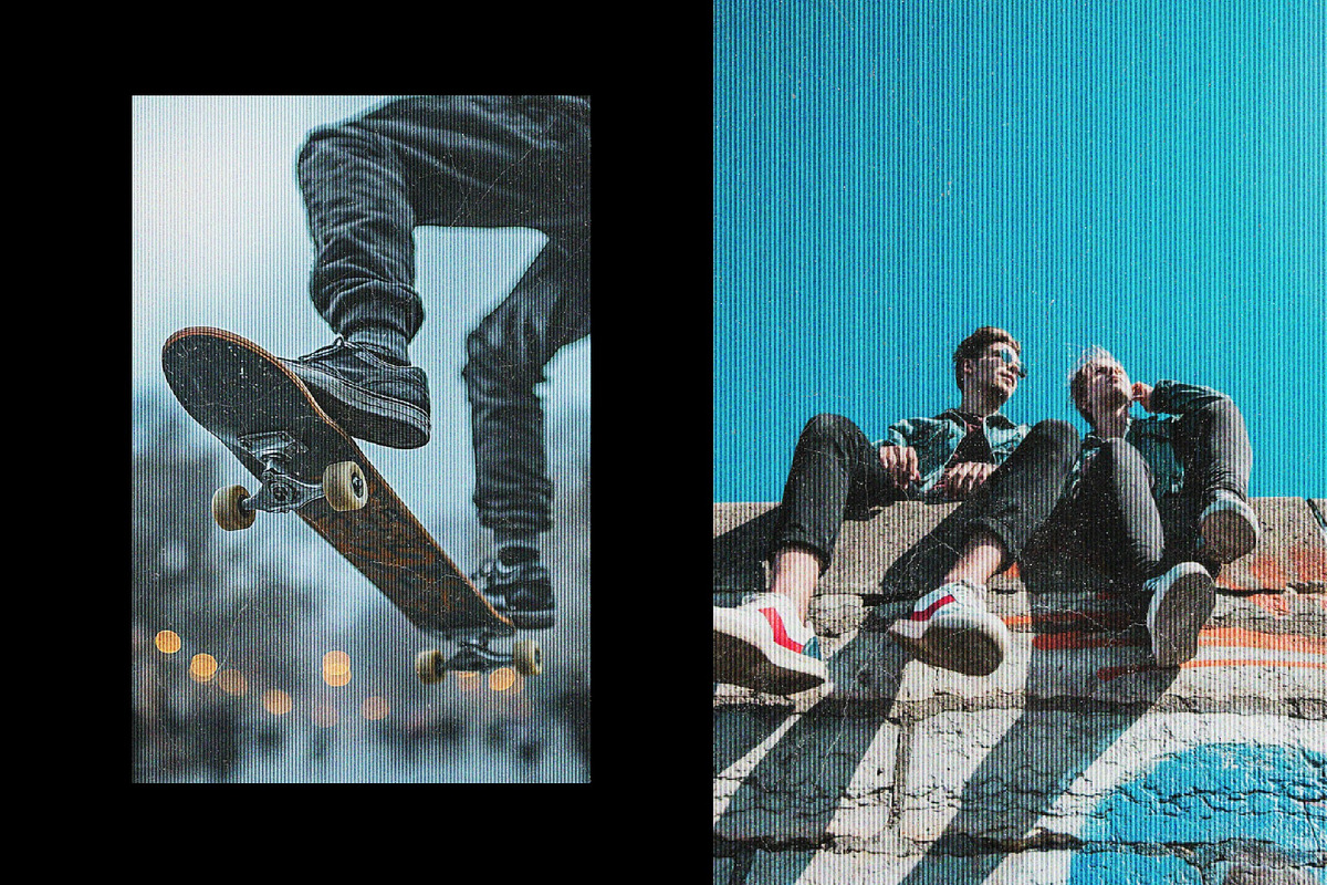 Retro Postcard Effect Mockup, a Layer Style Add-On by studiogstock (Photo 2 of 4)
