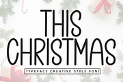This Christmas | Script Font, a Script Font by Scratchones (Thumbnail 1 of 8)