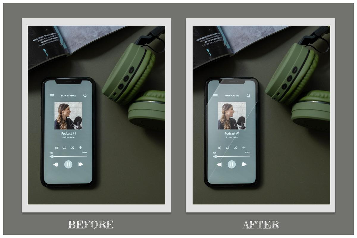 Minimal Glossy Reflection Overlays