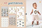 Circus - Baby Clipart & Patterns, a Decorative Illustration by JT_Design_Art (Thumbnail 2 of 9)