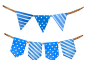 Watercolor Blue Birthday Party PNG, an Object Illustration by PatternPalette (Thumbnail 6 of 6)