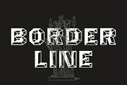 Borderline, a Font by Pale Horse (Thumbnail 2 of 6)