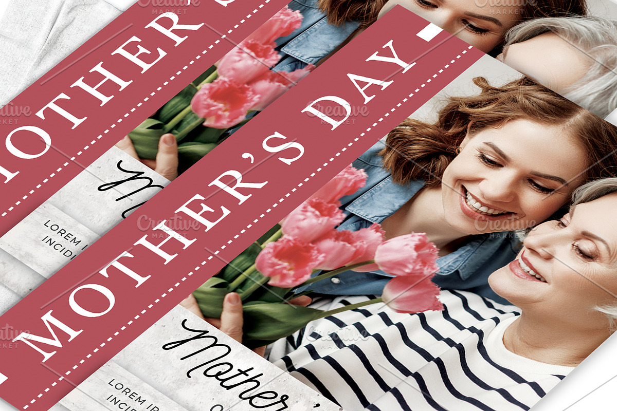 Mothers Day Card, a Card Template by AyumaDesign (Photo 2 of 2)