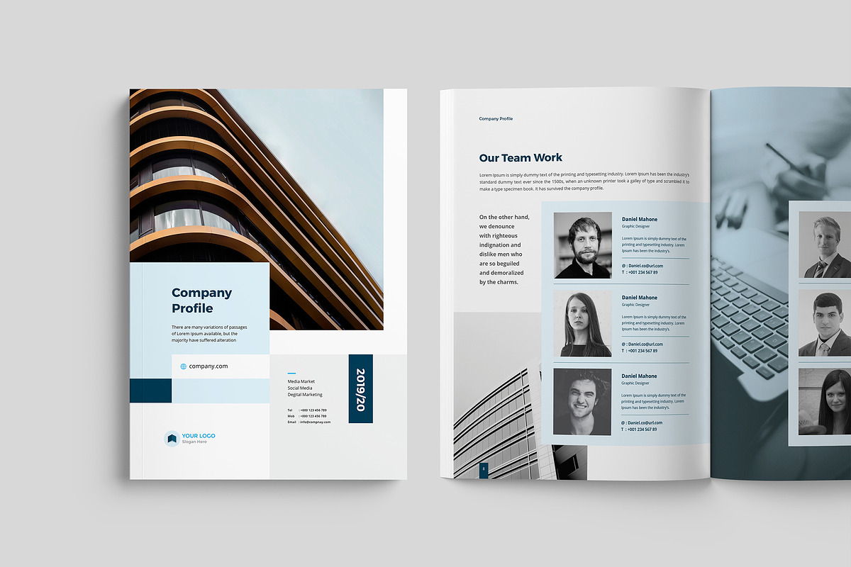 Corporate Brochure, a Brochure Template by Pro-Gh (Photo 1 of 9)