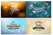9 Light Bokeh & insignia backgrounds, an Illustration by Marish (Thumbnail 2 of 4)