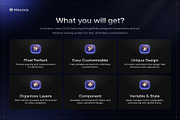 Hexora SaaS Website Template UI Kit, an UI Kit Template by Creative Perspective (Thumbnail 2 of 8)