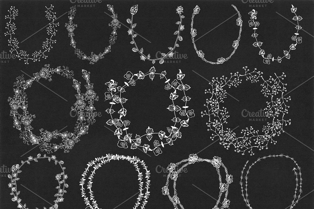 Set of vector patterned brushes-2, a Brush Add-On by Elena Terzi (Photo 4 of 11)