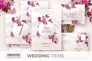 Modern Wedding Invitation - Template, an Invitation Template by Rome B Creation