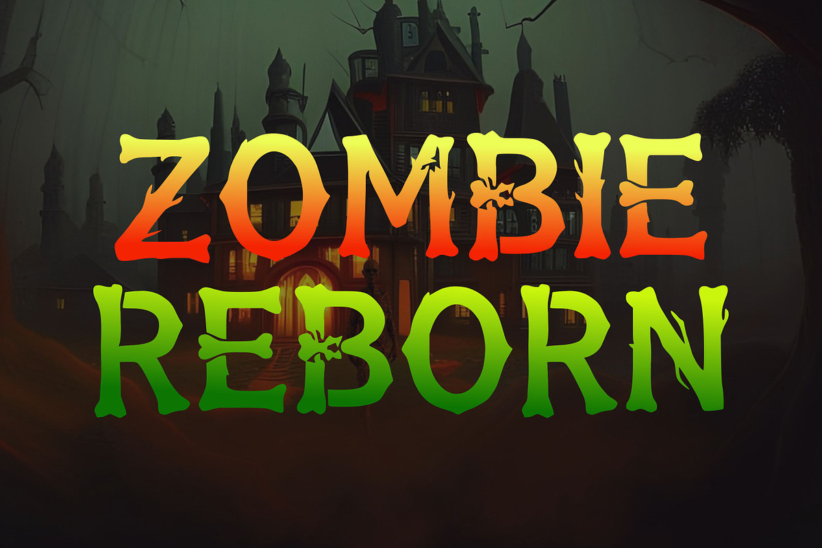 Snake Reptile – Spooky Horror Font, a Sans Serif Font by Limited.studio (Photo 2 of 6)