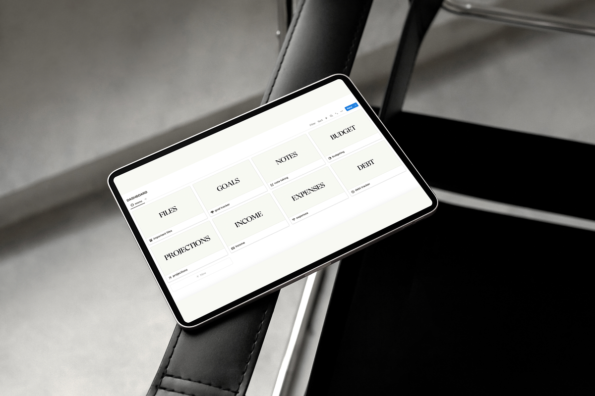 Finance Tracker for Notion preview 3