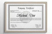 Certificate or Diploma Templates, a Stationery Template by idesignstudio (Thumbnail 2 of 5)