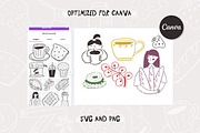 Bistro vector illustrations, a Food Illustration by Valerie (Thumbnail 6 of 8)