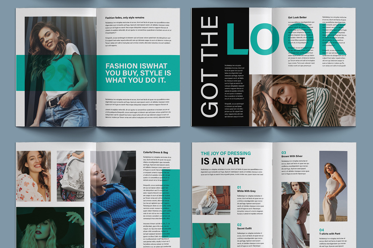 Fashion Magazine Template, a Magazine Template by ContestDesign (Photo 3 of 3)
