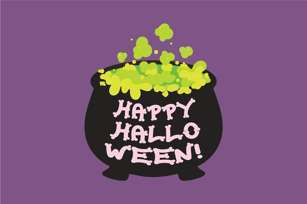 Elastic Bones - Halloween Font, a Handwritten Font by Berdansabersama (Photo 4 of 8)