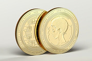 Coin Mock-up, a Product Mockup by zippypixelstudio (Thumbnail 2 of 11)