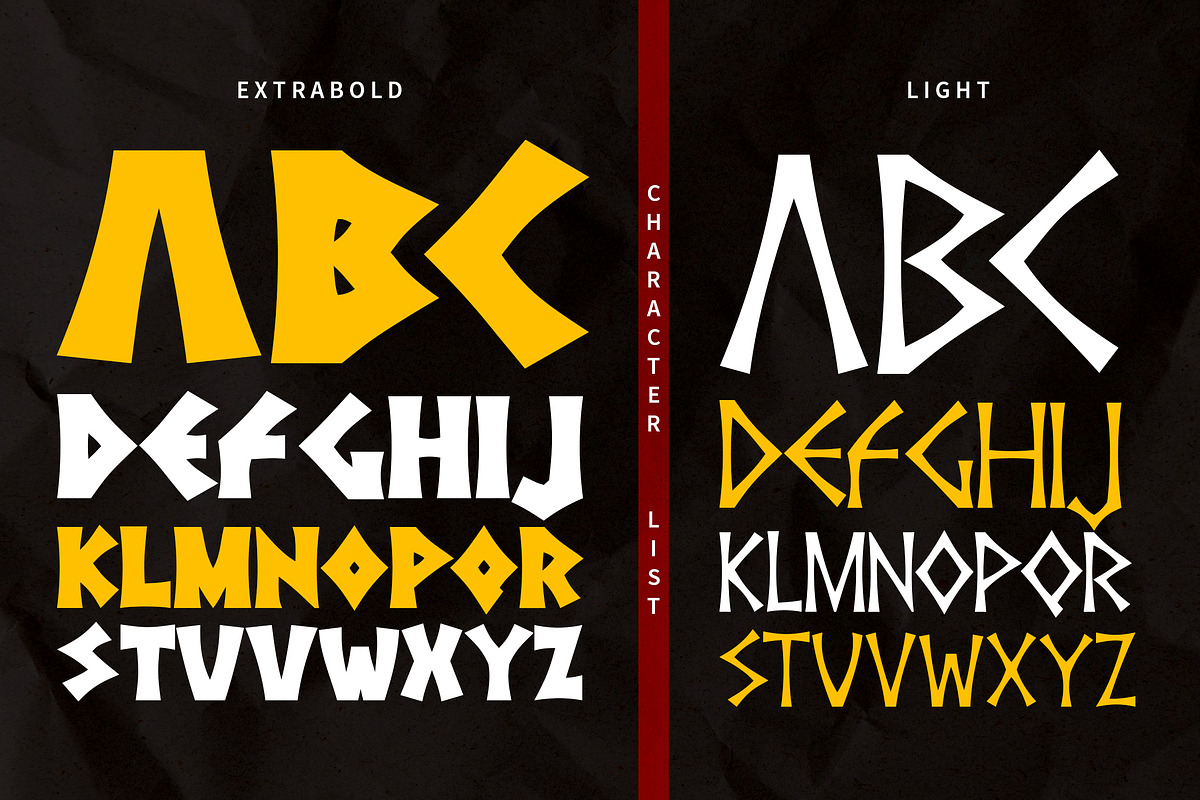 Trunkie - Solid Font, a Sans Serif Font by CuratedType Studio (Photo 8 of 9)