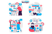 Flat Design Concept Illustrations, a Finance Illustration by alexdndz (Thumbnail 12 of 42)
