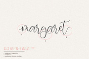 Margaret Script, a Handwritten Font by supfonts (Thumbnail 5 of 11)