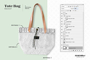 Canvas Tote Bag Mockup, a Books & Magazine Mockup by Field Office (Thumbnail 4 of 4)