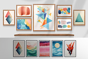 Modern Watercolor Expression Print, a Background Graphic by Vibrand Studio (Thumbnail 11 of 11)