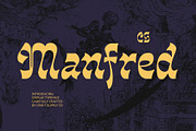CS Manfred – Reverse Contrast Font, a Serif Font by Craft Supply Co. (Thumbnail 1 of 8)