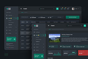 Event Ticketing Admin Dashboard UI, an UI Kit Template by peterdraw (Thumbnail 3 of 4)
