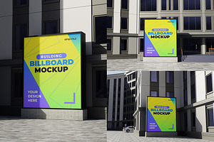 Billboard Mockup, an Advertising Mockup by Artlogs x Modaldesain